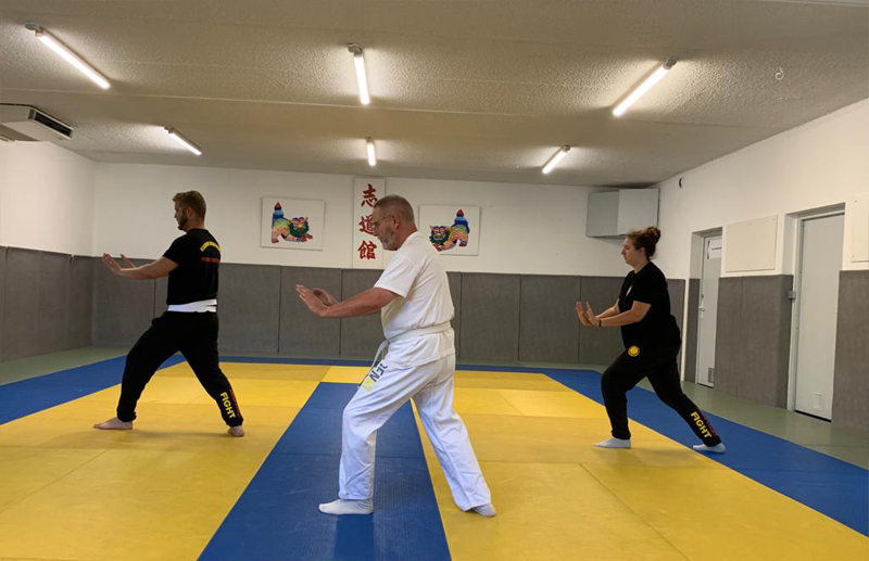 gun and ammunition on the target DIdier Martin en faisant du Gen'Ki